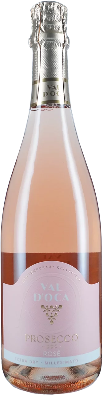 Val d'Oca: 2022 Prosecco Rosé Spumante Millesimato extra dry - Wein & Lukull