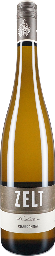 Flasche Laumersheimer Chardonnay Kalkstein trocken