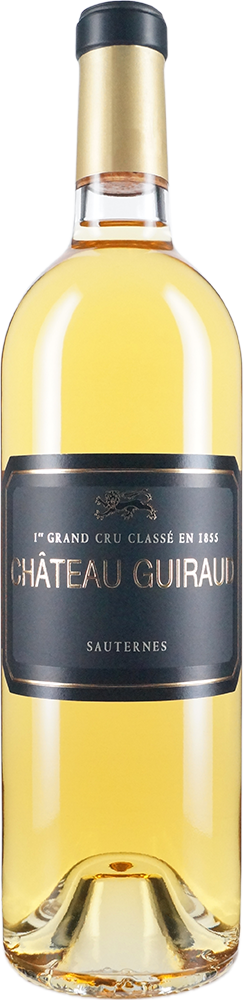 Flasche Sauternes 1er Grand Cru Guiraud süß Bio