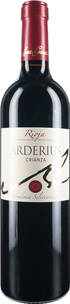 Flasche Rioja Crianza Arderius trocken